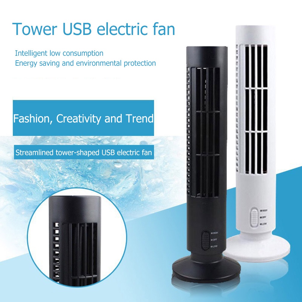 Mini Wind Turbine Vertical - D9 Portable Air Cooler Vertical Bladeless