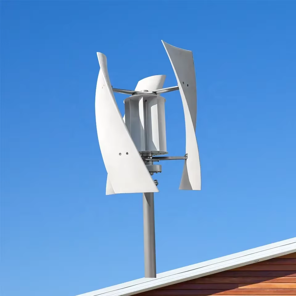 Wind Turbine System 5kw X Type - Mini Wind Turbine Vertical recension och pris