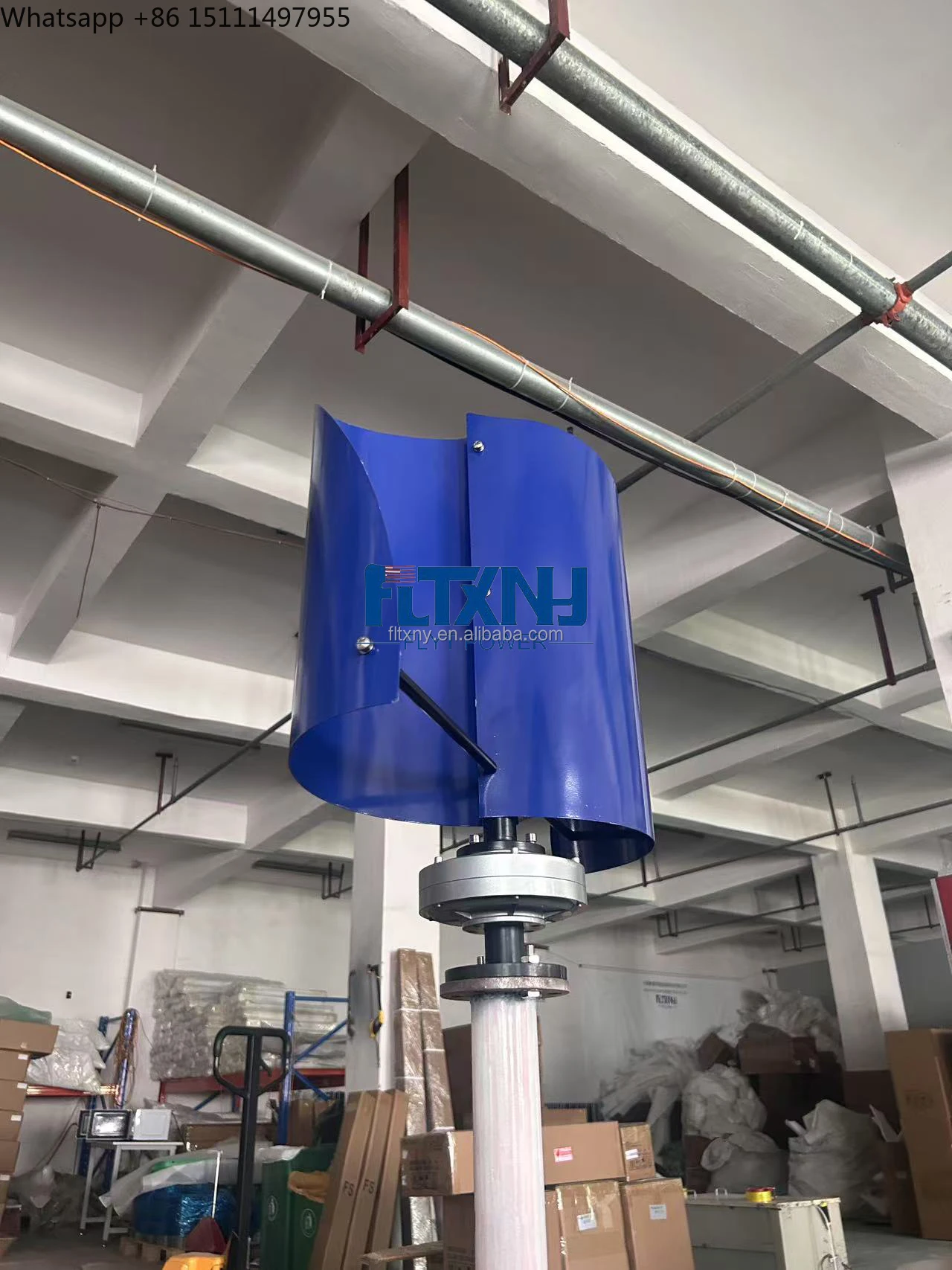 New Style Latest Model Flower  - Mini Wind Turbine Vertical recension och pris