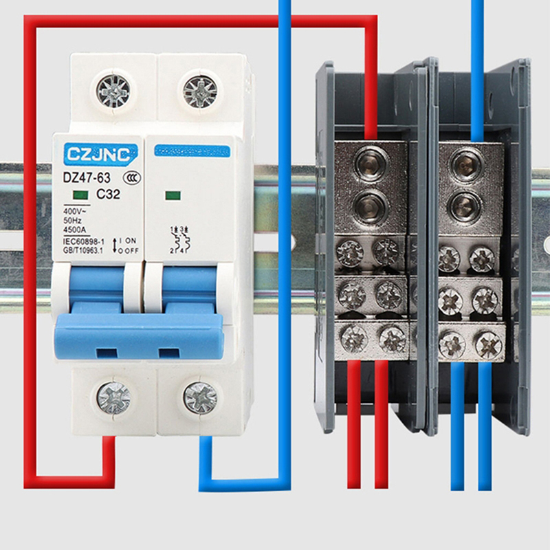150A Din Rail Terminal Block D - Din Rail Circuit Breaker recension och pris