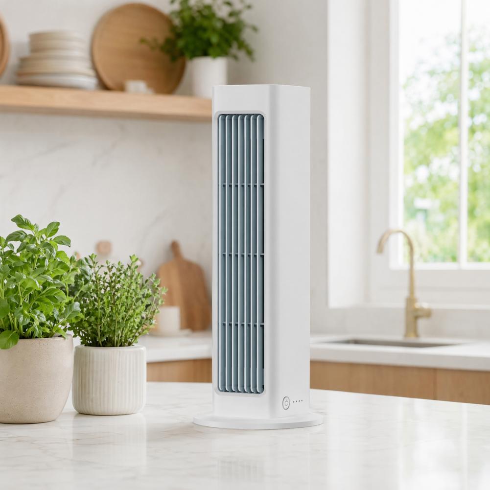 Portable Air Conditioner Fan 4 - Mini Wind Turbine Vertical recension och pris