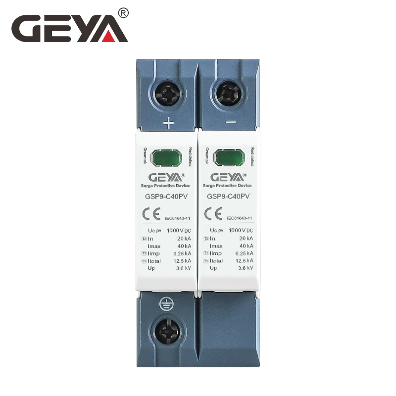 GEYA GSP9 Photovoltaic DC SPD  - Din Rail Circuit Breaker recension och pris