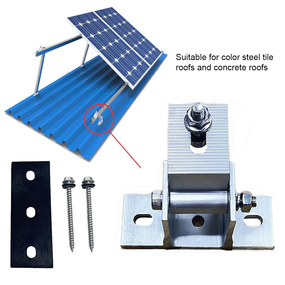 2 Pcs Aluminum Solar Panel Bra - Solar Panel Tilt Mount recension och pris
