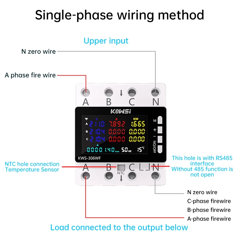 80A Tuya WIFI Smart Life Volta - Din Rail Circuit Breaker recension och pris