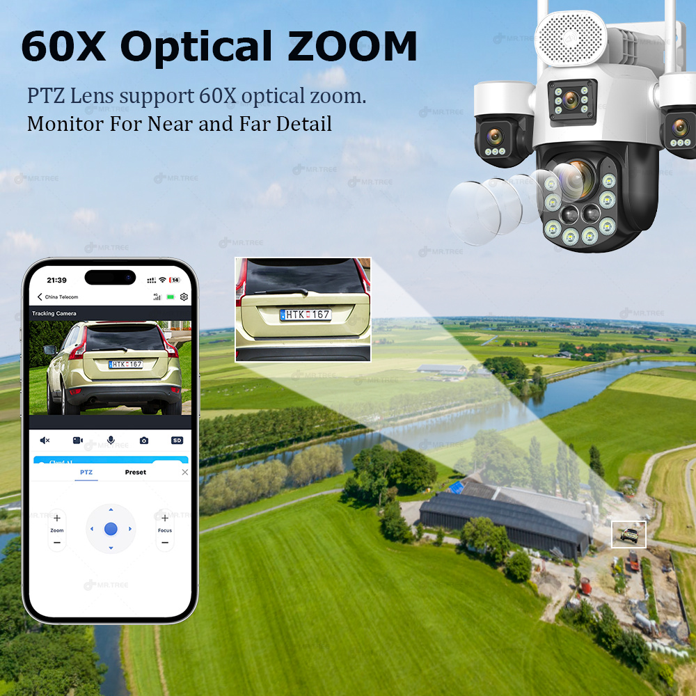 AOV Four Lens Outdoor Surveill - Solar Panel Tilt Mount recension och pris