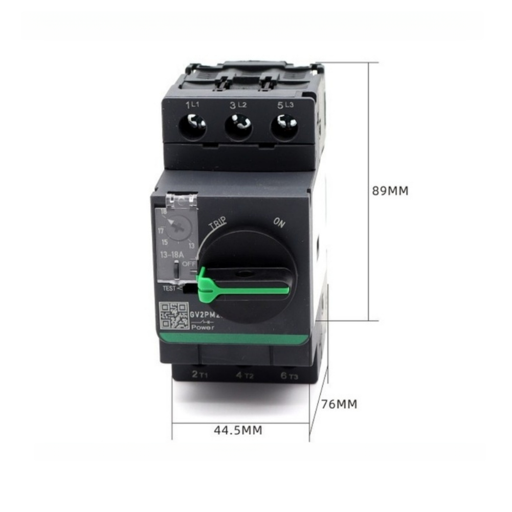 3P Motor Circuit Breaker GV2PE - Din Rail Circuit Breaker recension och pris