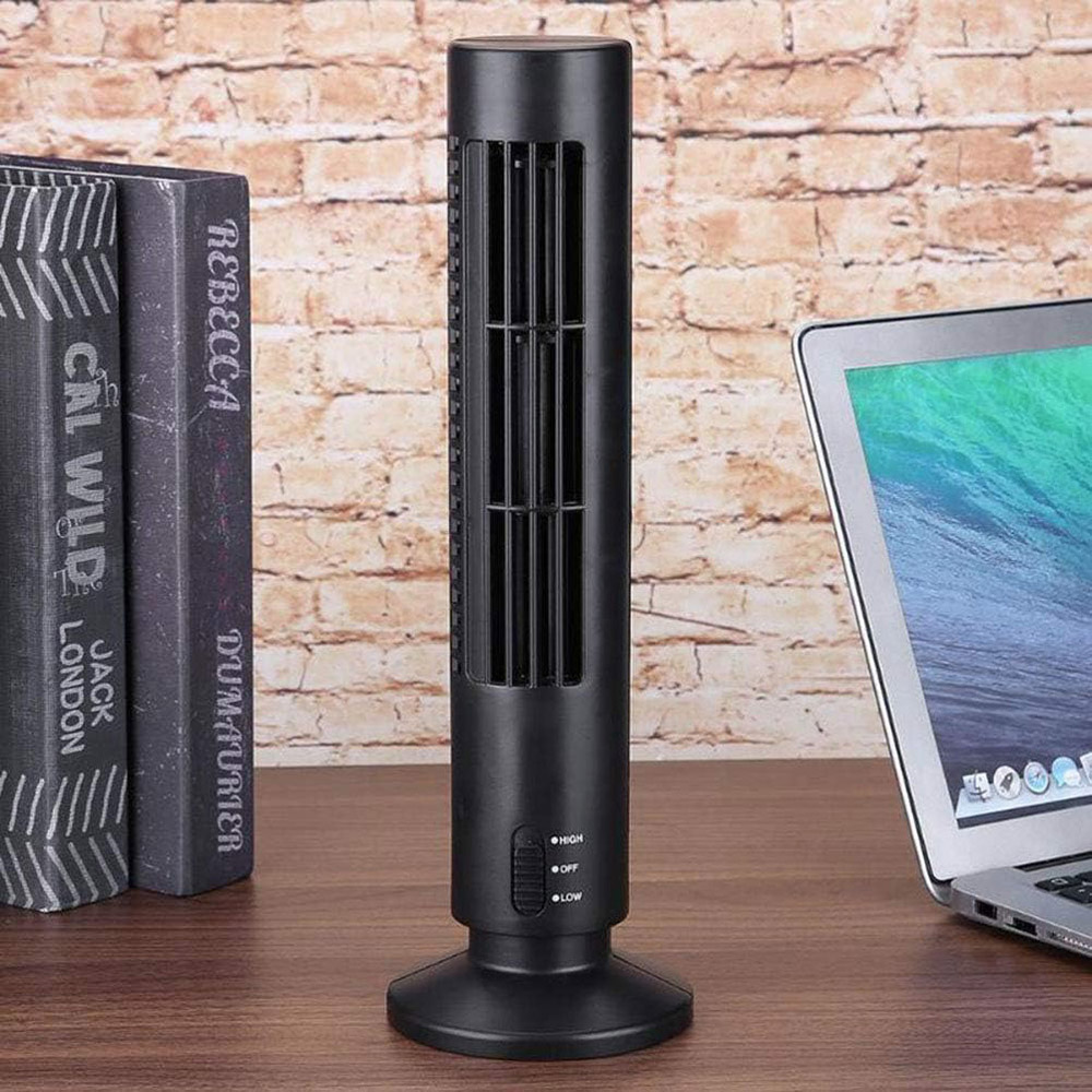 1Pcs Portable Air Cooler Verti - Mini Wind Turbine Vertical recension och pris