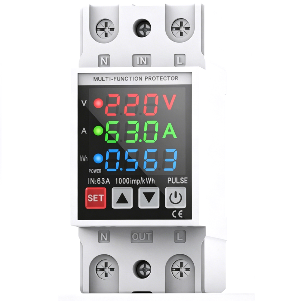 Digital Three Display Metering - Din Rail Circuit Breaker recension och pris