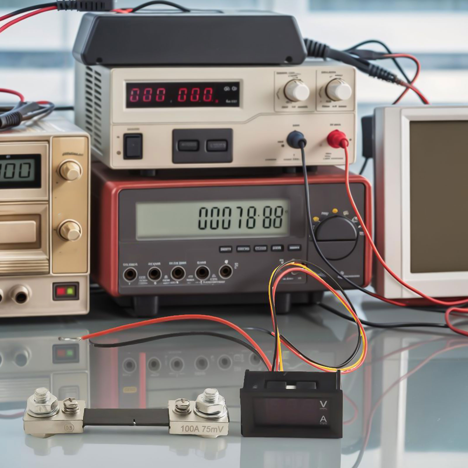 DC Dual Digital Volt Amp Teste - Renewable Energy Vehicles recension och pris
