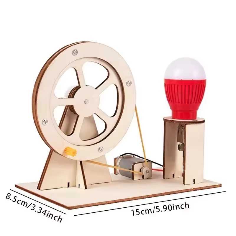 DIY Hand Crank Generator Scien - Renewable Energy Demonstration Kit recension och pris