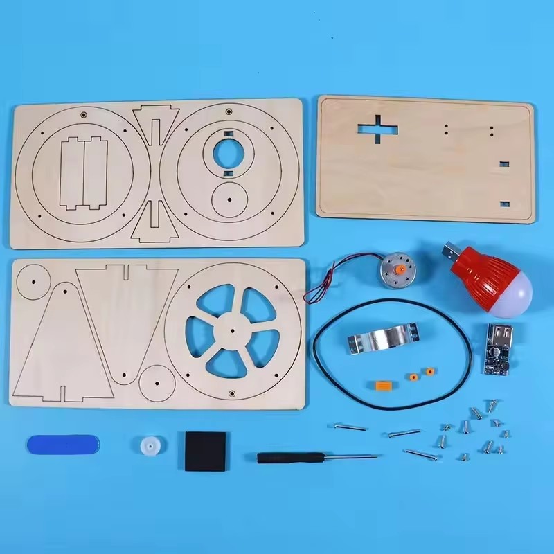 DIY Hand Crank Generator Scien - Renewable Energy Demonstration Kit recension och pris
