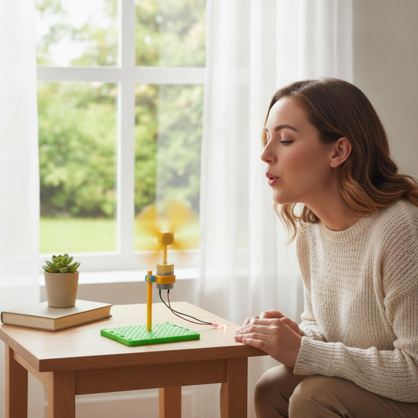 Tabletop Vertical Wind Generat - Mini Wind Turbine Vertical recension och pris