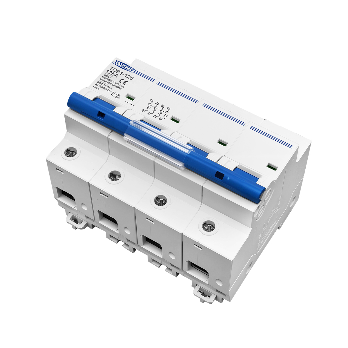 1P 2P 3P 4P 400V AC High-curre - Din Rail Circuit Breaker recension och pris