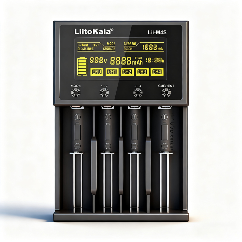 Liitokala Lii-M4S Smart Charge - Renewable Energy Demonstration Kit recension och pris