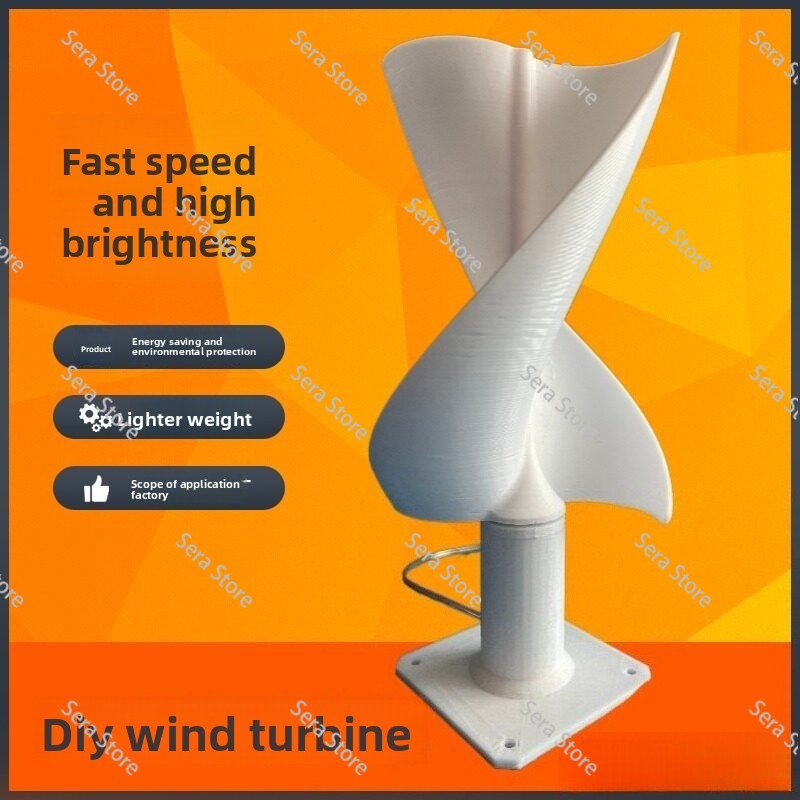 Spiral Vertical Axis Wind Turb - Mini Wind Turbine Vertical recension och pris