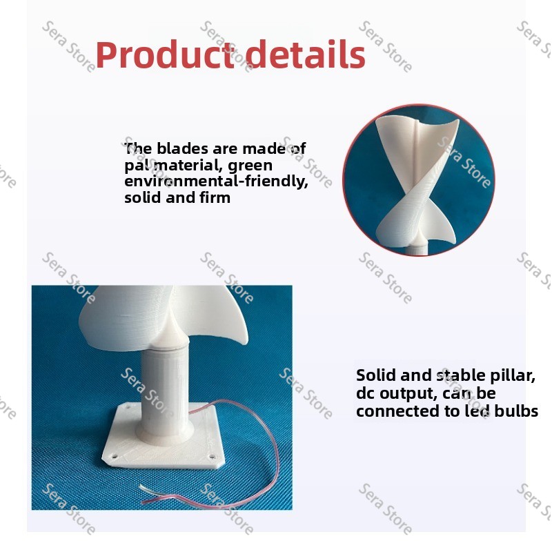 Spiral Vertical Axis Wind Turb - Mini Wind Turbine Vertical recension och pris