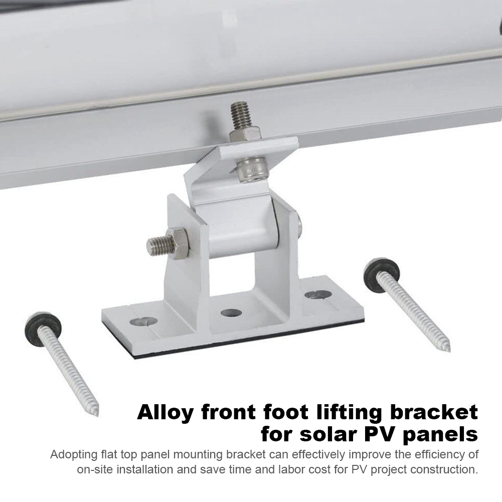2 Pcs Aluminum Solar Panel Bra - Solar Panel Tilt Mount recension och pris